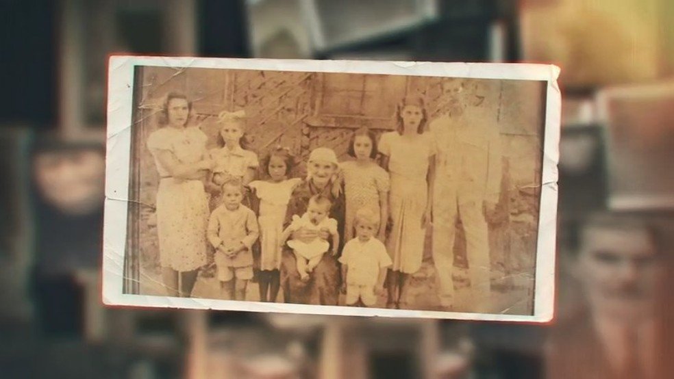 Foto da família Lambert, uma das primeiras italianas a chegaram no Brasil e em Santa Teresa, no Espírito Santo 