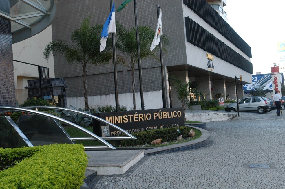 Fachada do Ministério Público Estadual, na Enseada do Suá, em Vitória — Foto: Ricardo Medeiros/A Gazeta