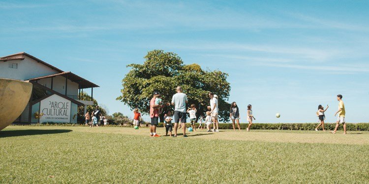 O Parque Cultural Casa do Governador abre os portões a partir das 9h (Foto: Tayson Felix)