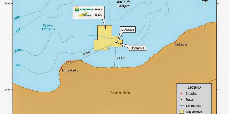 Petrobras confirma descoberta de gás em águas profundas na Colômbia