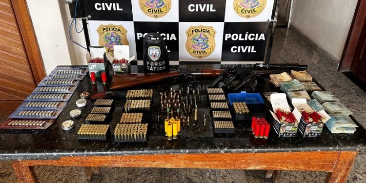 Polícia prende em Vila Pavão homem que vendia armas a criminosos da região