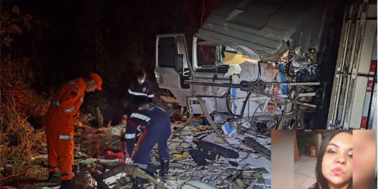 Francisquense morre em grave acidente entre carretas em Nova Era-MG