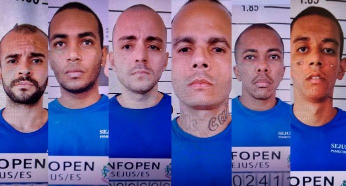 Seis presos serram grades e fogem da Penitenciária Regional de Colatina Seis presos serram grades e fogem da Penitenciária Regional de Colatina