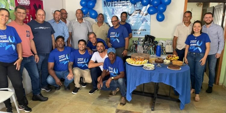 Novembro Azul | Agentes da Vigilância em Saúde de Barra de São Francisco fazem Roda de Conversa sobre Prevenção ao Câncer de Próstata