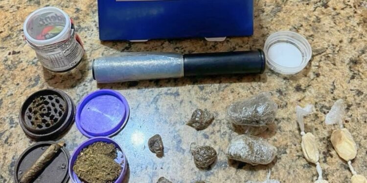 PM realiza apreensão de drogas durante patrulhamento no bairro Colina, em Barra de São Francisco