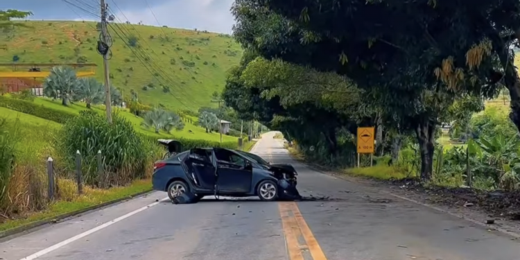 Motorista perde o controle após ser atacado por enxame de abelhas em Barra de São Francisco