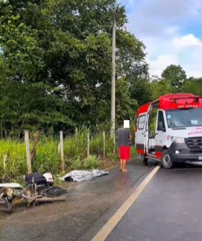 Acidente fatal é registrado perto da entrada da Secadeira em Barra de São Francisco