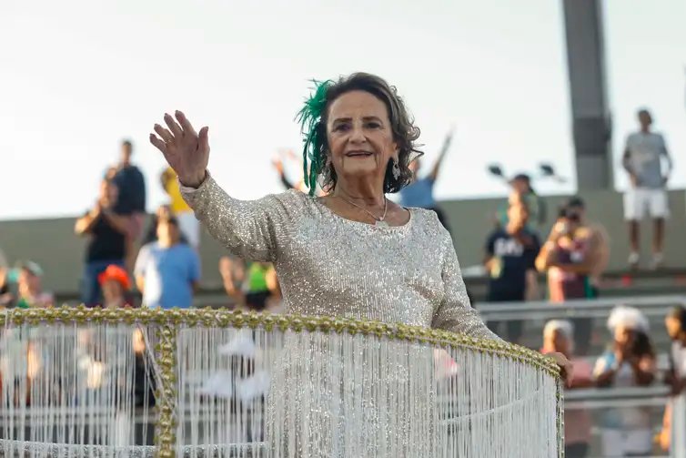 São Paulo (SP), 01/03/2025 - Carnaval 2025 - Sambódromo do Anhembi, desfile do Grupo Especial -Escola de Samba Camisa Verde e Branco. Foto Paulo Pinto/Agência Brasil