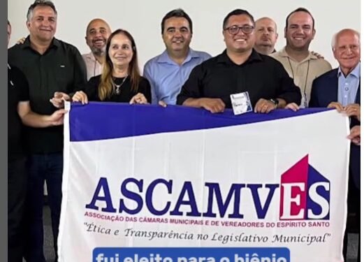 Vereador Emerson Lima, de Barra de São Francisco, é eleito vice-presidente da ASCAMVES