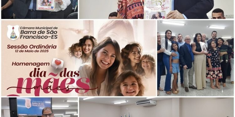 Câmara de Barra de Sao Francisco realiza sessão solene em homenagem ao Dia das Mães Câmara de Barra de Sao Francisco realiza sessão solene em homenagem ao Dia das Mães