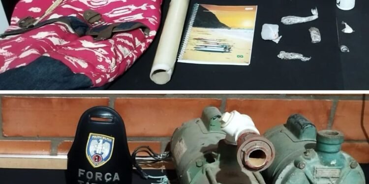 Polícias Militar e Civil apreendem materiais usados no preparo de drogas na zona rural de Barra de São Francisco
