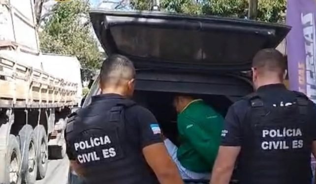 Homem é preso em Barra de Sâo Francisco por envolvimento em sequestro em Sâo Mateus