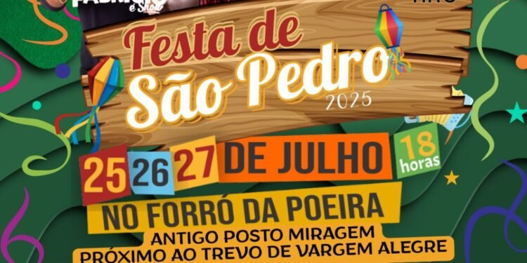 Divulgada a programação da Festa de São Pedro, em Barra de São Francisco, confira