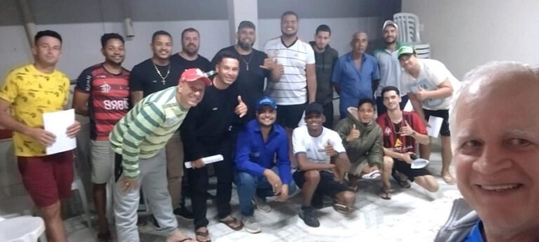 Aconteceu a reunião com representantes das equipes que irão participar da Taça Cidade de Futsal