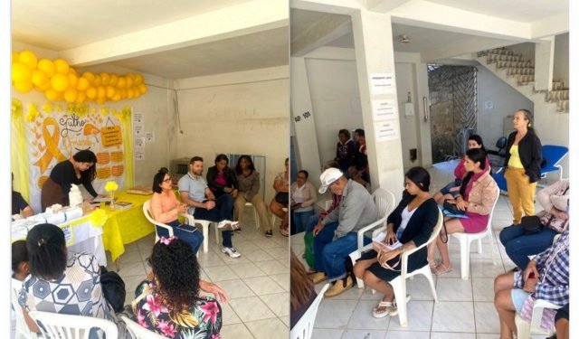 Unidade de Saúde da Vila Landinha promove ação educativa no Julho Amarelo com foco na prevenção das hepatites virais