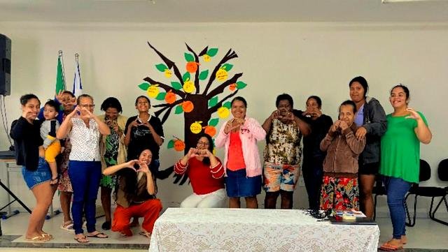 Palestra no CRAS de Barra de São Francisco discute violência contra idosos com famílias atendidas pelo PAIF