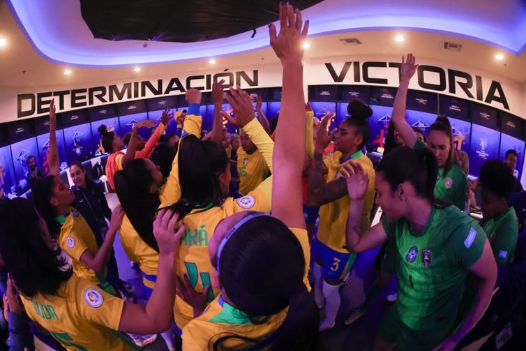 vestiário, brasil, Seleção Brasileira, Copa América Feminina 2025