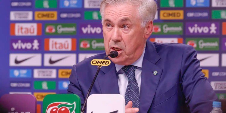 Ancelotti investe em novos jogadores em convocação para Eliminatórias