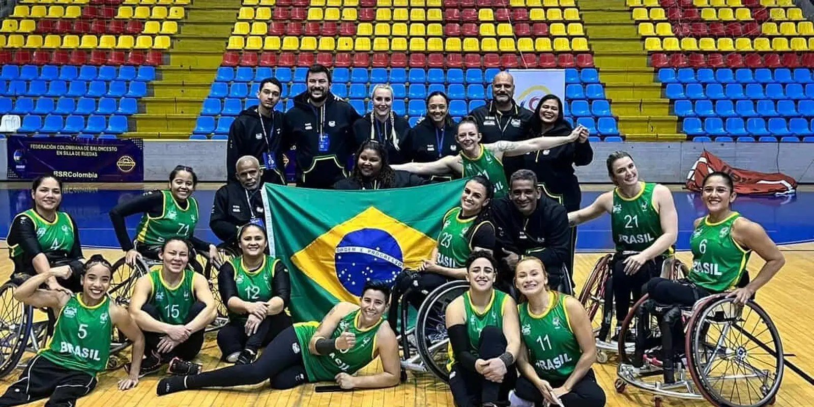 Brasil é vice-campeão na Copa América de basquete em cadeira de rodas