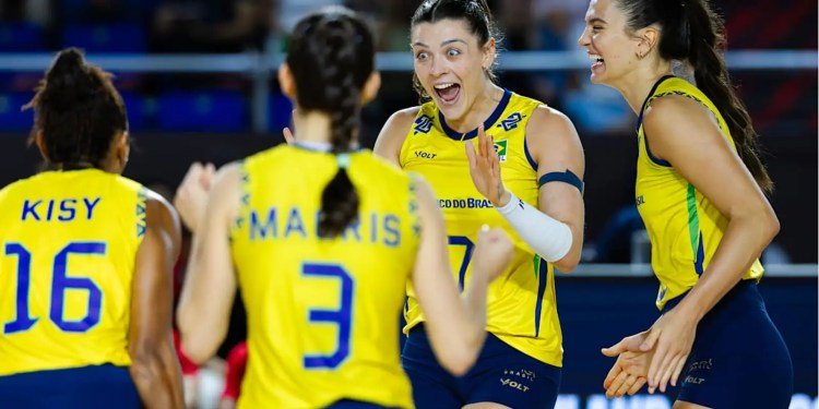 Mundial de vôlei: Brasil bate Porto Rico e fecha 1ª fase na liderança Mundial de vôlei: Brasil bate Porto Rico e fecha 1ª fase na liderança