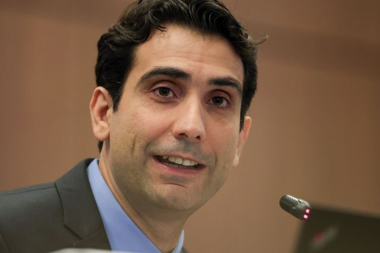 Brasília (DF) 05/09/2025 O Presidente do Banco Central, Gabriel Galípolo, durante coletiva sobre medidas de reforço da segurança do Sistema Financeiro Nacional. Foto: Fabio Rodrigues-Pozzebom/ Agência Brasil