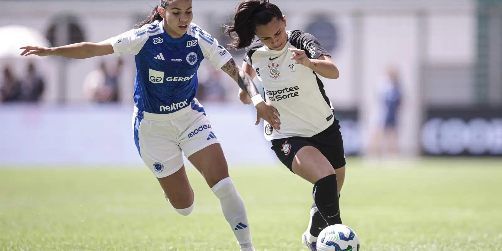 BR Feminino: Corinthians e Cruzeiro empatam no primeiro jogo da final BR Feminino: Corinthians e Cruzeiro empatam no primeiro jogo da final