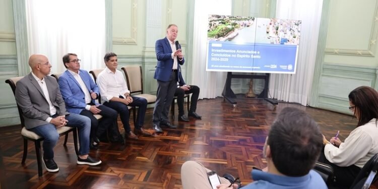 Espírito Santo tem recorde de R$ 137 bi em investimentos anunciados até 2029