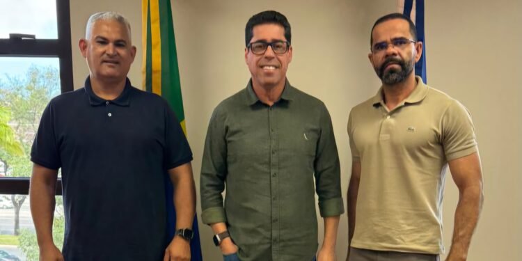 Na Ales: Isidoro, Marcelo Santos e William Calango
