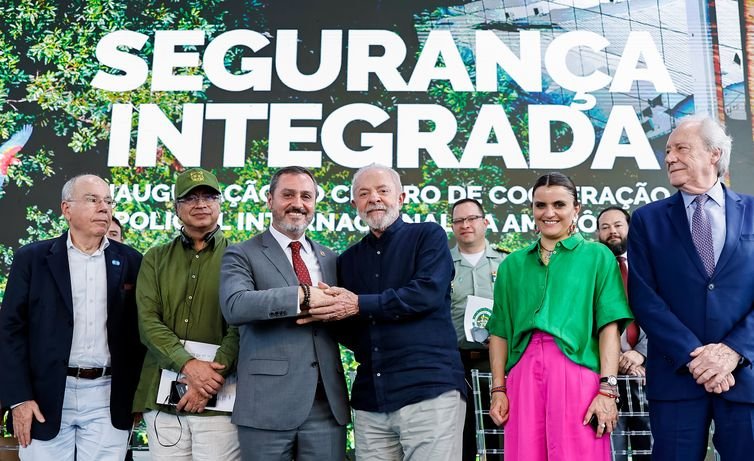 Manaus (AM), 09/09/2025 - Presidente da República, Luiz Inácio Lula da Silva, durante visita e cerimônia de inauguração do Centro de Cooperação Policial Internacional da Amazônia (CCPI Amazônia). Foto: Ricardo Stuckert/PR