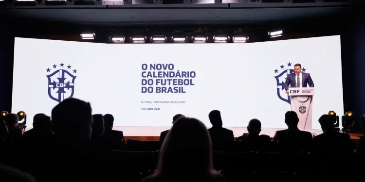 CBF anuncia novo calendário do futebol masculino brasileiro