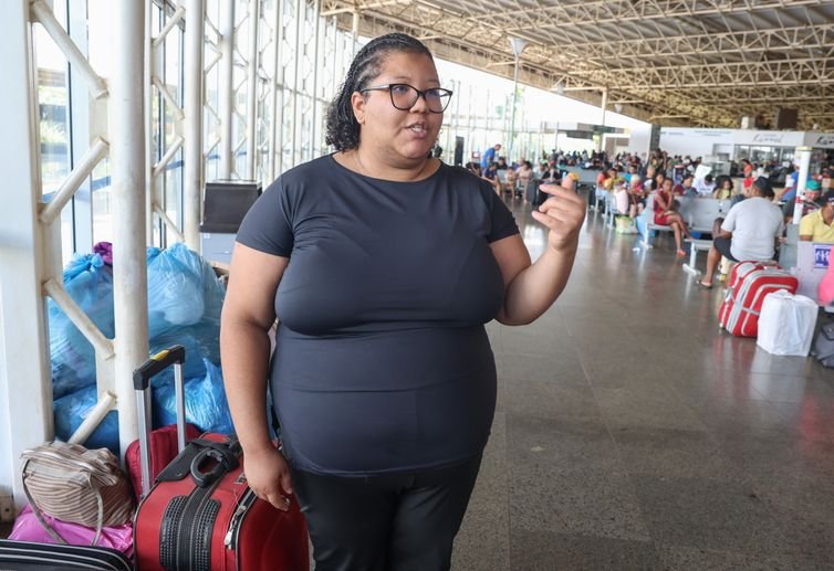 Brasília (DF), 22/12/2025 – O que as pessoas acham do natal, Laissa Macedo Foto: Valter Campanato/Agência Brasil