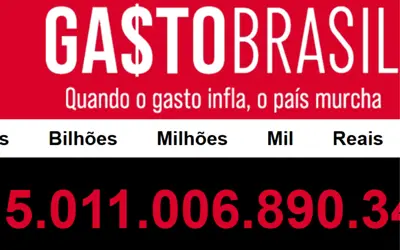 Reprodução/ Gasto Brasil Reprodução/ Gasto Brasil