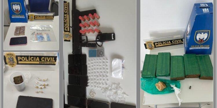 Polícia Militar e Polícia Civil cumpre 20 mandados e prende 12 pessoas em São Gabriel da Palha