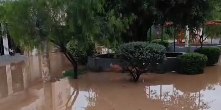 Campo Novo amanhece debaixo d’agua; veja video Campo Novo amanhece debaixo d’agua; veja video