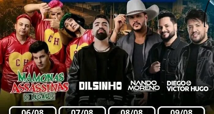 Prefeitura de Barra de São Francisco anuncia festa de 83 anos com Dilsinho, Diego & Victor Hugo e outras atrações nacionais Prefeitura de Barra de São Francisco anuncia festa de 83 anos com Dilsinho, Diego & Victor Hugo e outras atrações nacionais