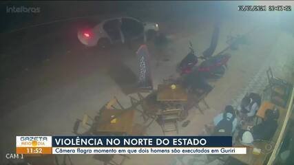 Dois homens são mortos a tiros em Guriri, em São Mateus Dois homens são mortos a tiros em Guriri, em São Mateus