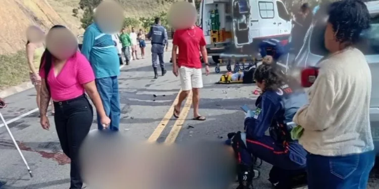 Homem de 60 anos morre após moto colidir com carro na ES-341, em Pancas Homem de 60 anos morre após moto colidir com carro na ES-341, em Pancas