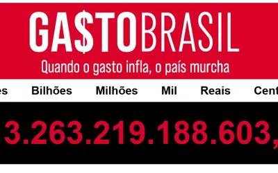 Imagem: Reprodução / Gasto Brasil Imagem: Reprodução / Gasto Brasil