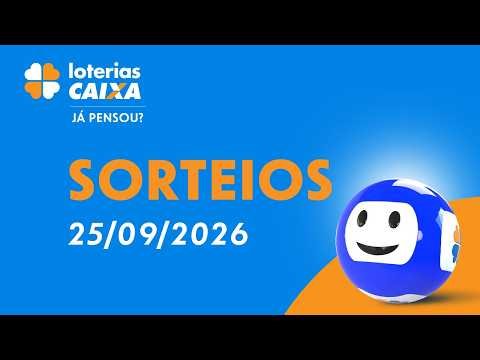 Sorteio da Lotofácil 3789 na transmissão oficial da Caixa